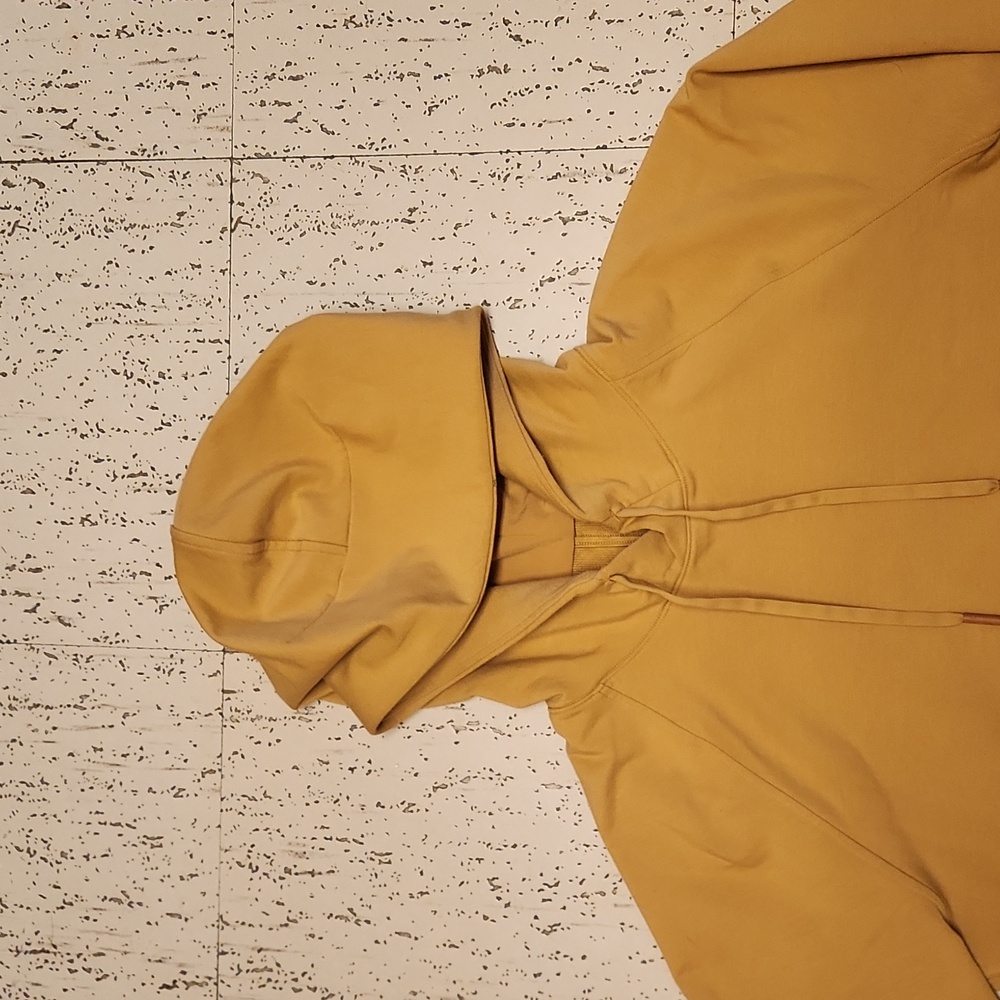 Lululemon Athletica Brown Tan Pullover Hoodie Sweater - Picture 7 of 9